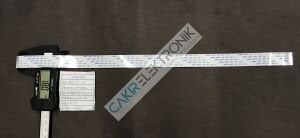 1MM , 17P 400MM (17PIN 40CM)FFC/FPC flexible flat cable , film kablo