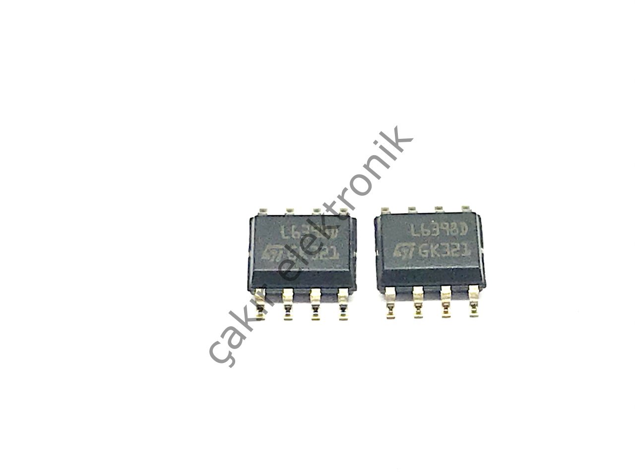 L6398D , L6398 , SOİC 8 , High voltage high and low-side driver