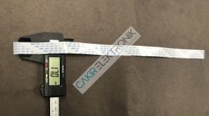 1MM , 16P 350MM (16PIN 35CM)FFC/FPC flexible flat cable , film kablo