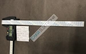 1MM , 15P 300MM (15PIN 30CM)FFC/FPC flexible flat cable , film kablo