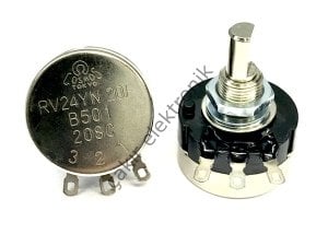 RV24YN20FB501  - 500R POTANS TOCOS - RV24YN20FB - RV24YN 20F B501 - RV24YN SERIES