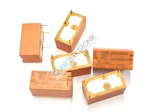 RE030024 - 24VDC  4PİN  1 pole 6 A, 1 form A (NO) contact