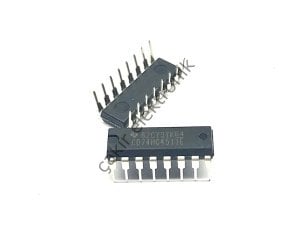 CD74HC4511E - 74HC4511 - HC4511   Encoders, Decoders, Multiplexers & Demultiplexers BCD to 7 Segment