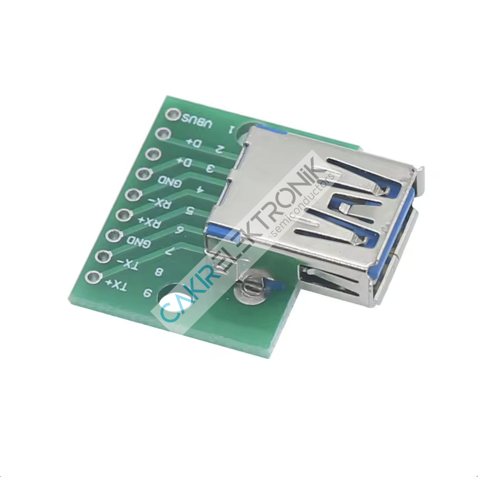USB 3.0 A dişi konnektör arayüzü 2.54mm DIP PCB dönüştürücü adaptör BORD  , USB 3.0A CONVERTOR ,