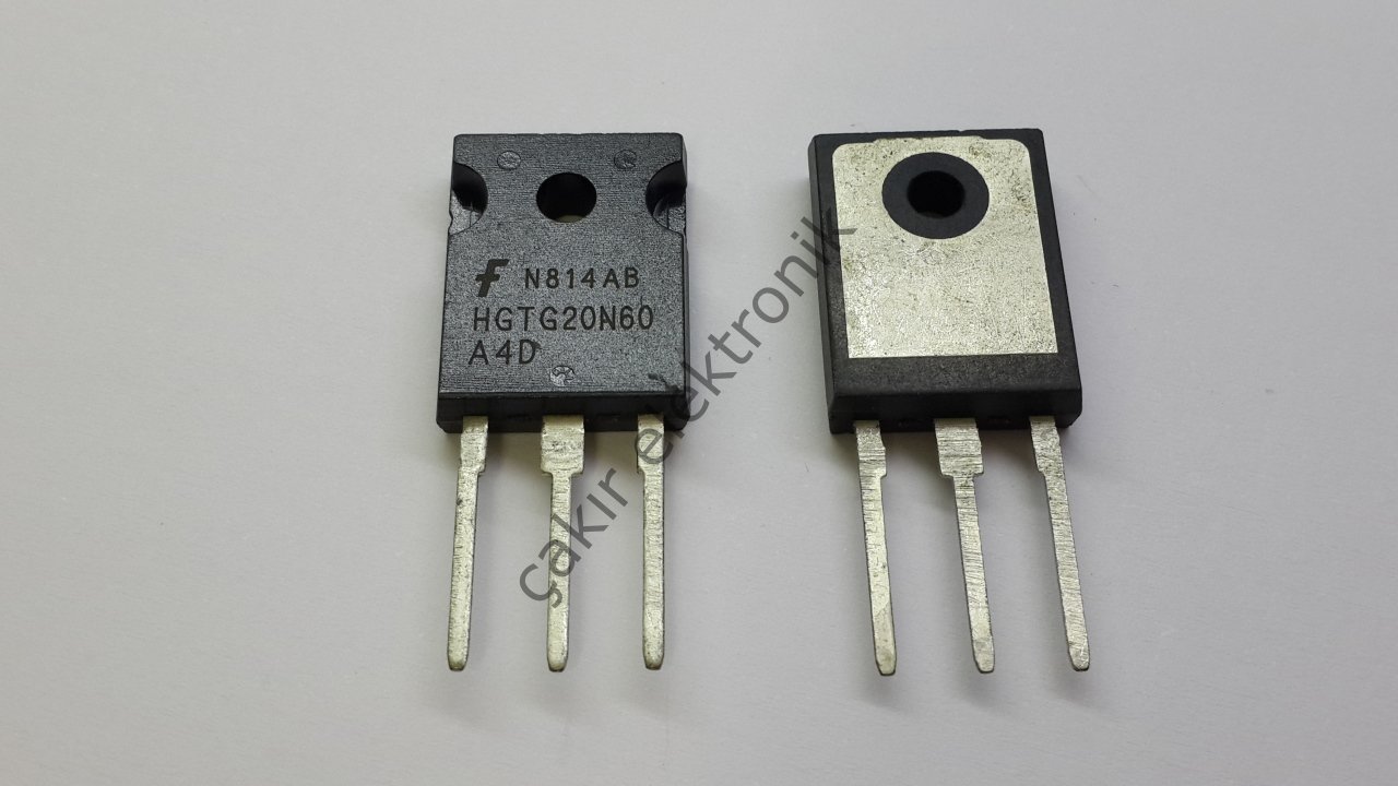 HGTG20N60A4D - G20N60A4D -  TO-247 - IGBT N-CH SMPS 600V 70A.