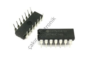 SN74HC14N - 74HC14N - 74HC14 DIP Hex inverting Schmitt trigger