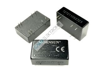WRA1212ZP-3WR2 MORNSUN , WRA1212ZP , DC DC CONVERTOR , MORNSUN DC DC KONVERTÖR