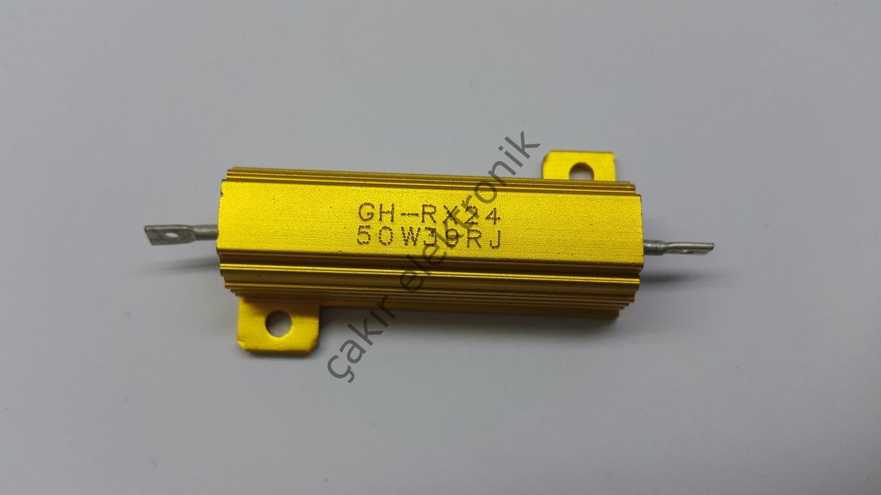 39R 50W -39OHM 50W - ALUMINYUM 50W DİRENÇ -RX24-50W.
