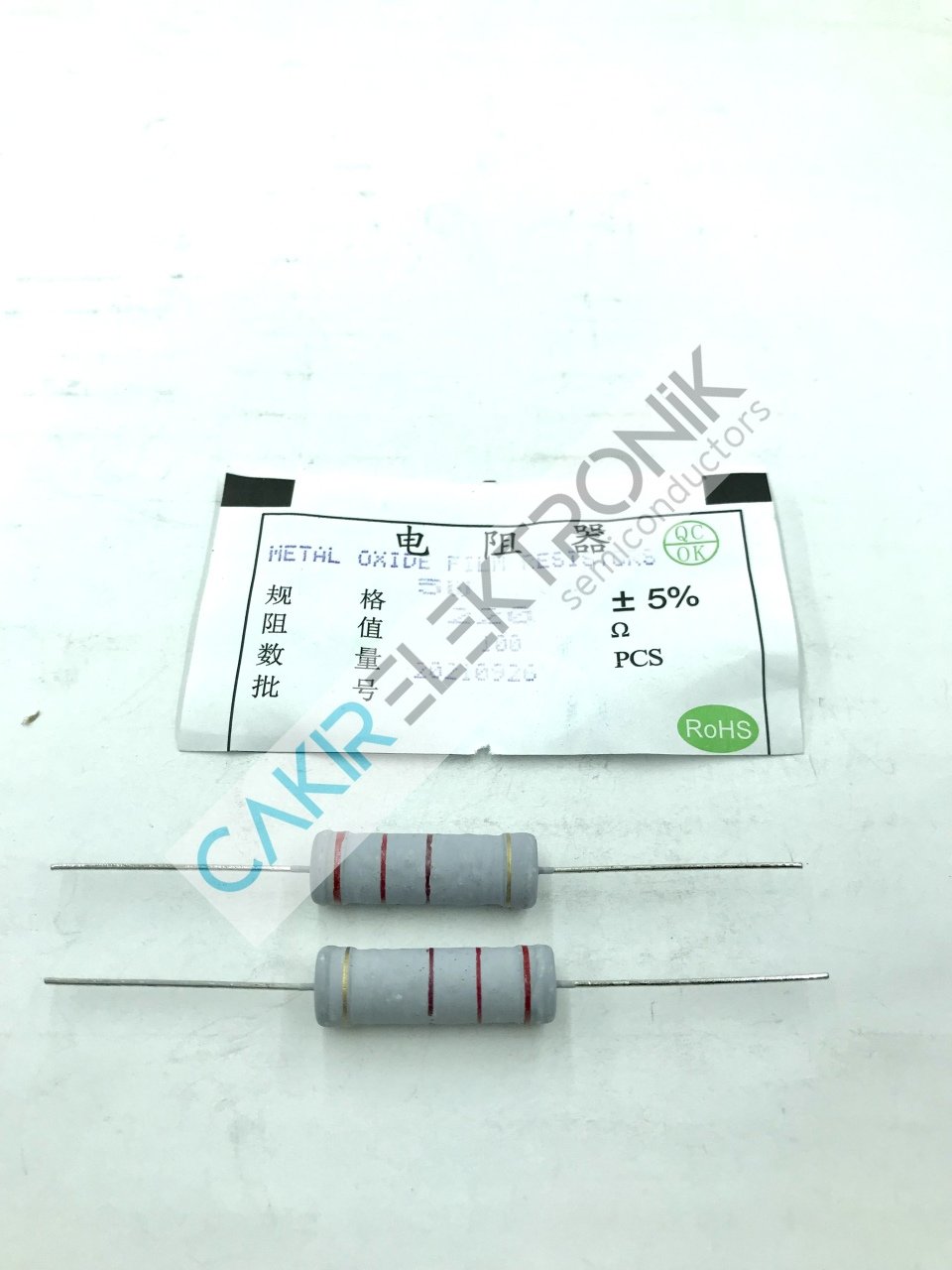 220OHM 220R  5 WATT DİRENÇ %5