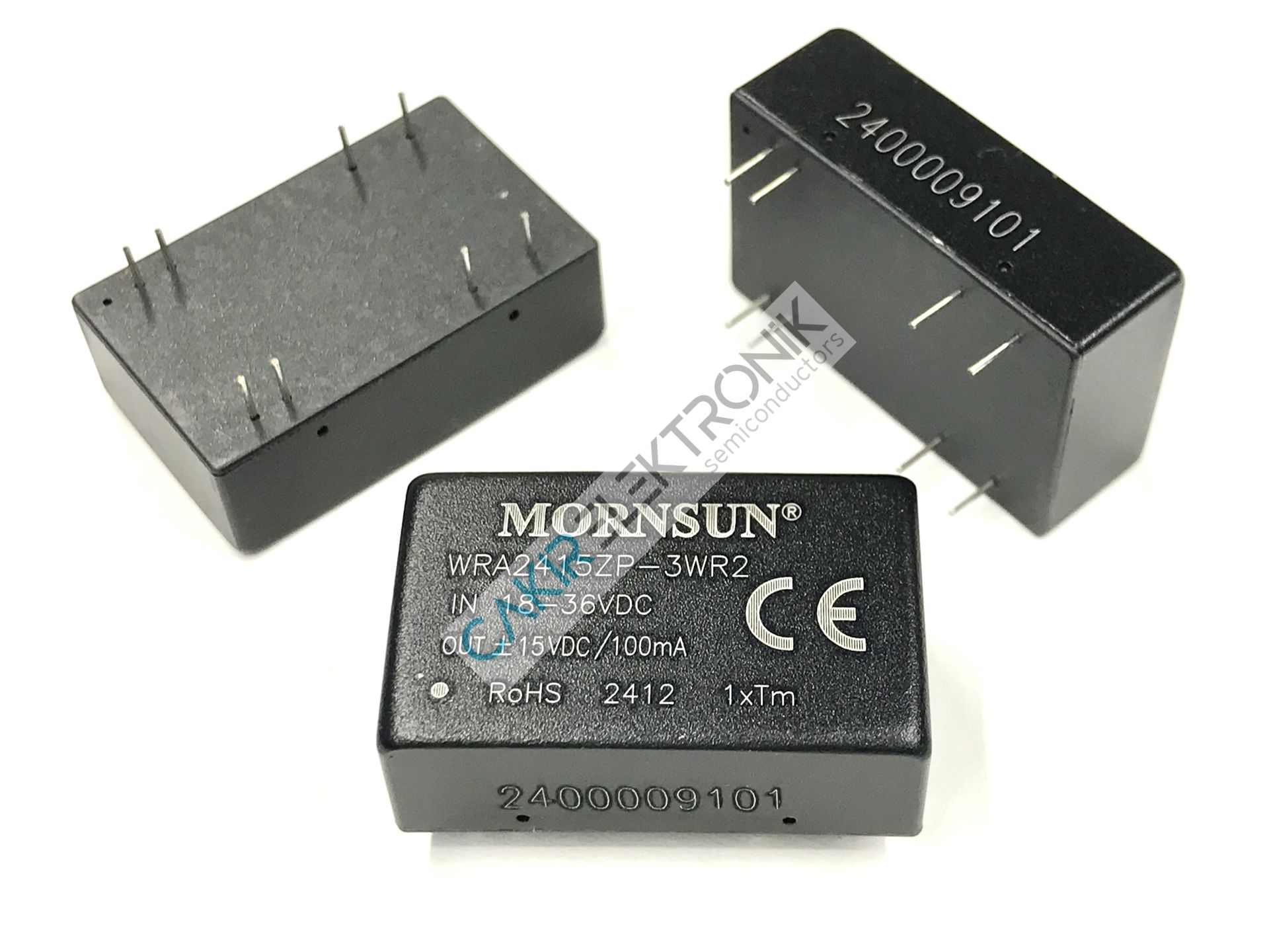 WRA2415ZP-3WR2 MORNSUN , WRA2415ZP , DC DC CONVERTOR , MORNSUN DC DC KONVERTÖR