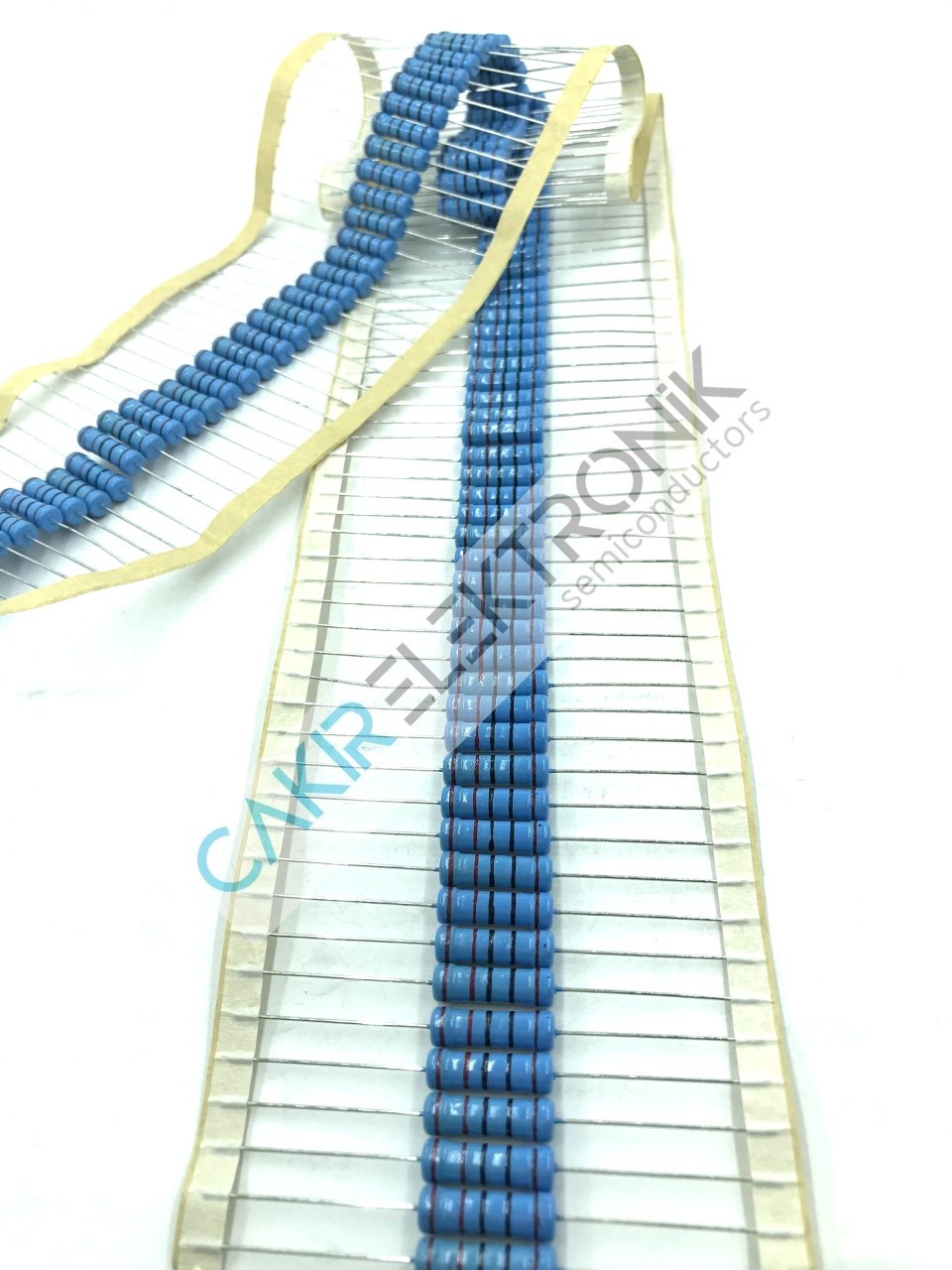 220R - 220 OHM - 220Ω - 2WATT METAL FİLM DİRENÇ %1