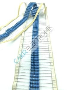 220R - 220 OHM - 220Ω - 2WATT METAL FİLM DİRENÇ %1 25 ADETTİR