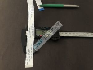 0.5MM , 30P 300MM , 30cm 30 pin FFC / FPC flexible flat cable , film kablo