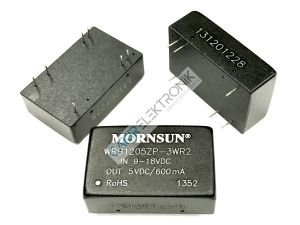 WRB1205ZP-3WR2 MORNSUN , WRB1205ZP , DC DC CONVERTOR , MORNSUN DC DC KONVERTÖR