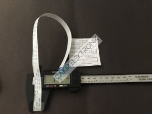22 Pin 0.5mm 300mm Flex Kablo , 0.5MM , 22P 300MM (22PIN 30CM)FFC/FPC flexible flat cable , film kablo