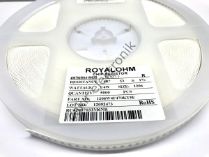 4R7 4,7R   4.7R  - 4R70  -   %1 1206  DİRENÇ   25 ADET