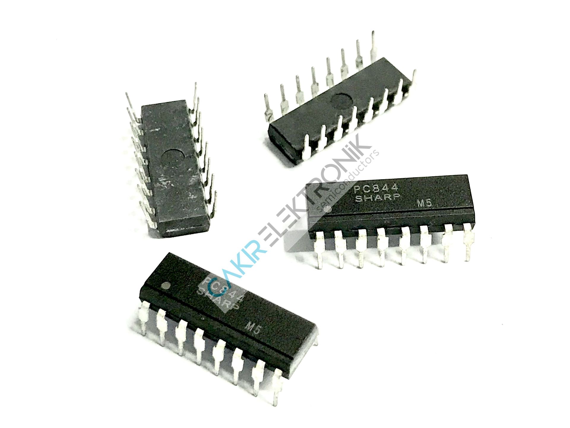 PC844 DIP , SHARP PC844 ,  DIP 16pin (4-channel) AC Input Photocoupler