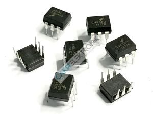 CNX38U , CNX38 , Optoisolator Transistor with Base Output 5300Vrms 1 Channel 6-DIP