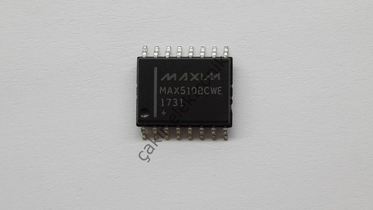 MAX510BCWE - MAX510 - Quad, Serial 8-Bit DACs with Rail-to-Rail Outputs