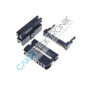 14PİN - 14LÜ - 14 LÜ - IDC SOKET DİŞİ - C-DS1016-SDBU - FLAT KABLO TİPİ