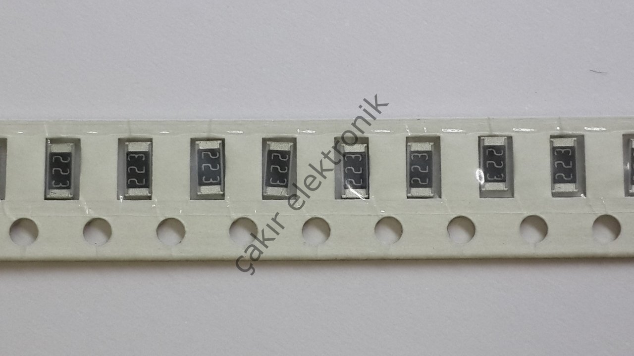 22K - 22KR - 223 -  1206 DİRENÇ 25 ADETTİR