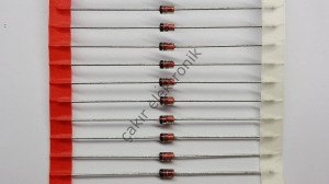 2.7V ZENER , BZX55C2V7 , BZX55C-2V7 -  2,7V 500mW  DO-35 Zener Diodes RoHS 10 ADETTİR