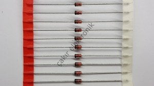 2.7V ZENER , BZX55C2V7 , BZX55C-2V7 -  2,7V 500mW  DO-35 Zener Diodes RoHS 10 ADETTİR