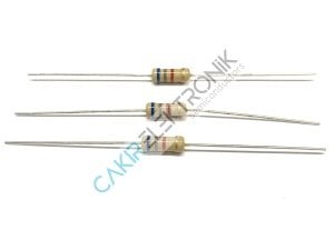 6,8K - 6.8KR -  6K8 Ω - 1WATT DİRENÇ