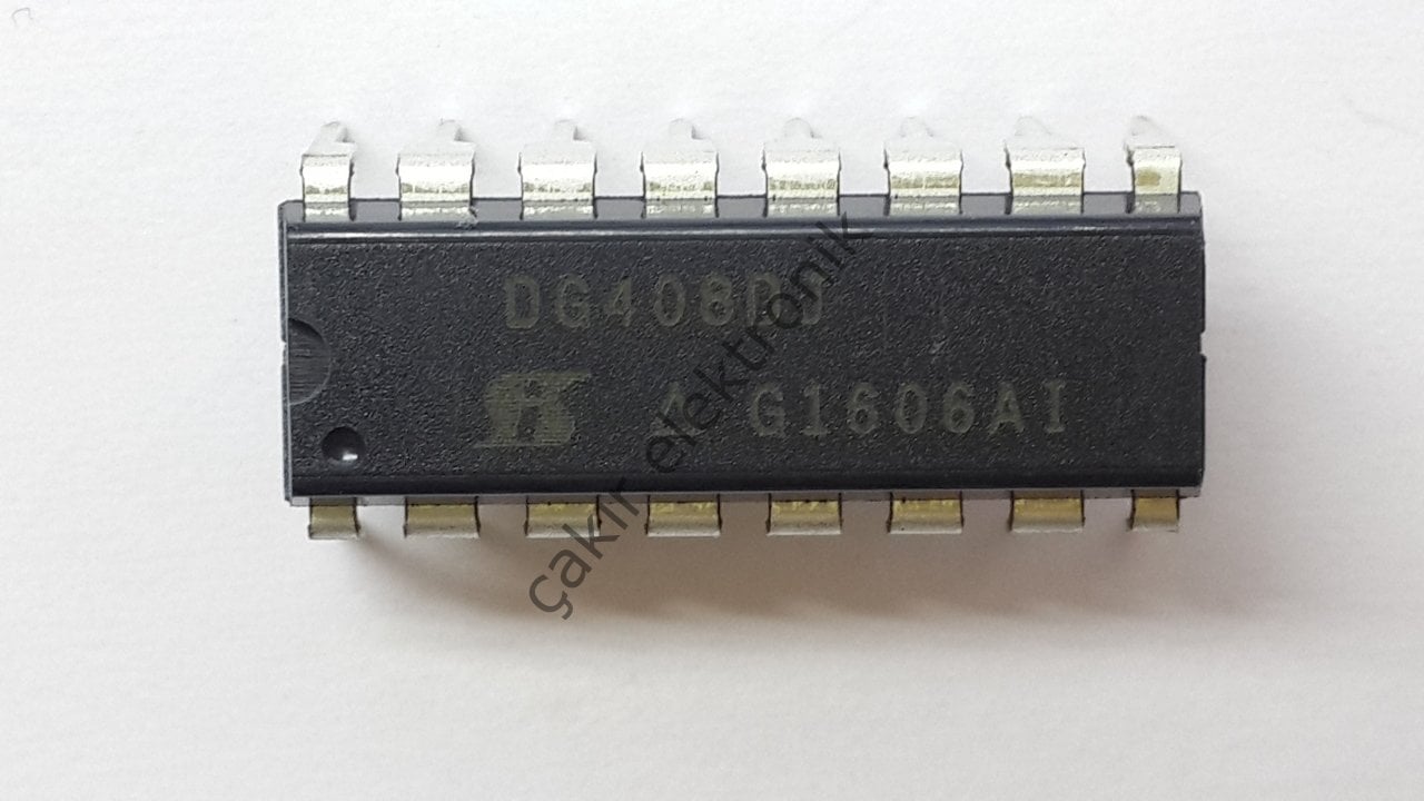 DG408DJ - DG408 - 8-Ch/Dual 4-Ch High-Performance CMOS Analog Multiplexers