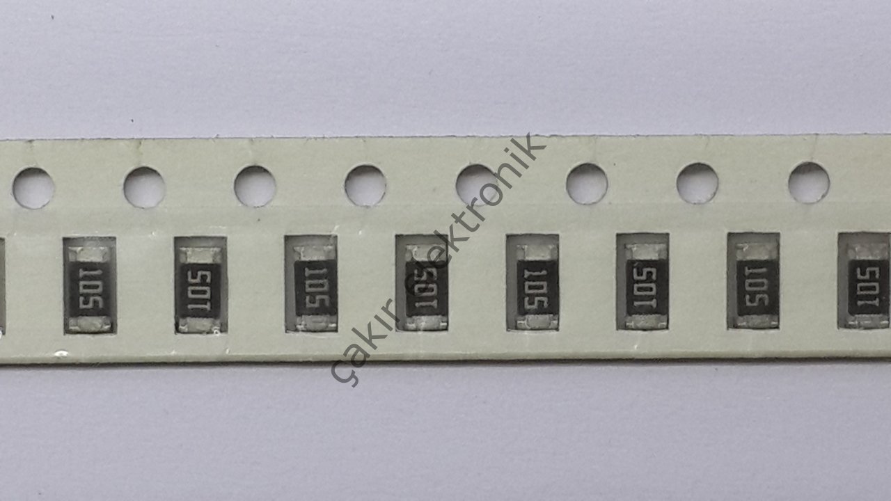 1MR - 1MEGAOHM - 105 -  1206 DİRENÇ 25 ADETTİR