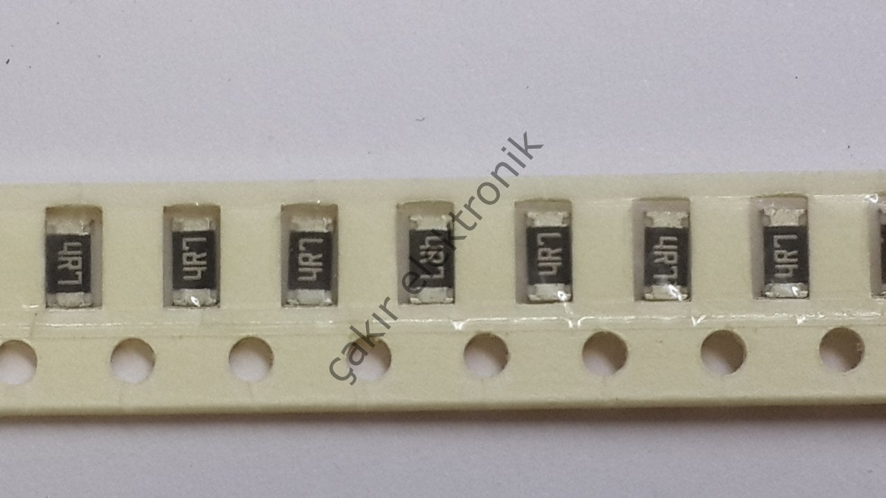 4R7 - 4,7- 4.7 OHM   1206 DİRENÇ 25 ADETTİR