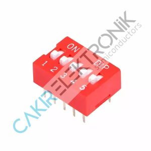 5 PIN DIP SWITCH - 5 PİN DİP SWITCH - 5'Lİ DİP SWITCH