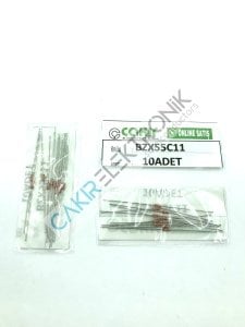 11V - BZX55C11 - ZENER DİYOT 10 ADETTİR