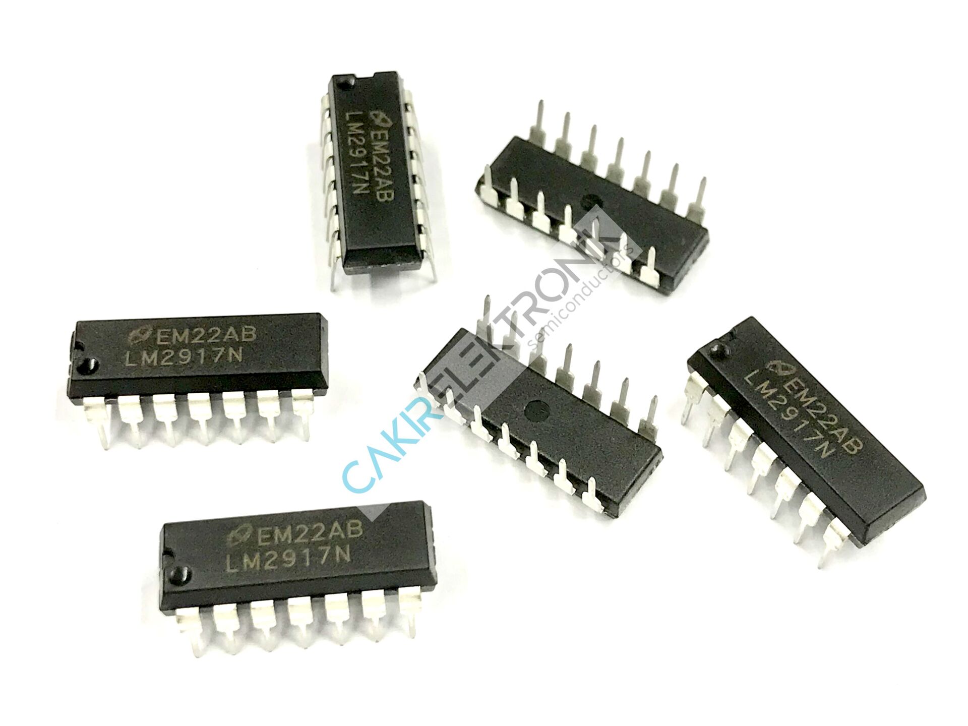 LM2917N - LM2917 - LM2917DIP 14 PİN - Frequency to Voltage Converter , Frequency to Voltage Converter IC 10 kHz ±0.3% 14-PDIP