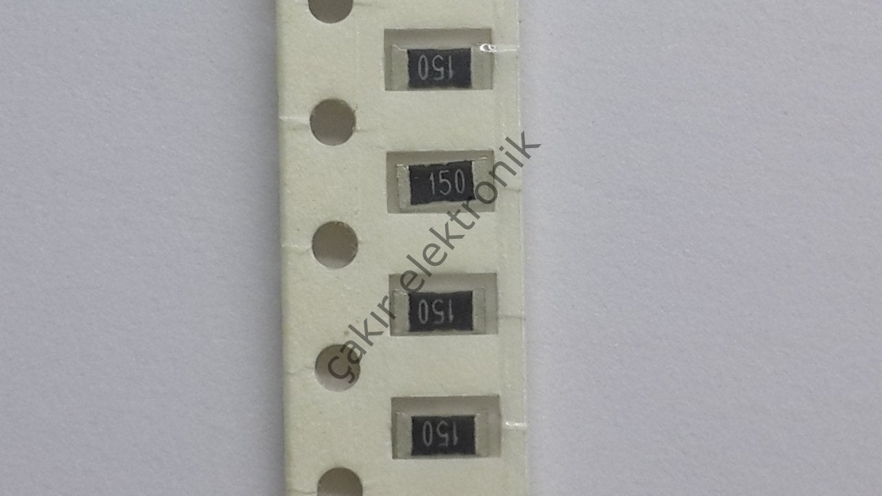 15R - 15 OHM - 15 OHM - 150 -  1206 DİRENÇ 25 ADETTİR