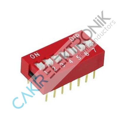 7 PIN DIP SWITCH - 7 PİN DİP SWITCH - 7'Lİ DİP SWITCH