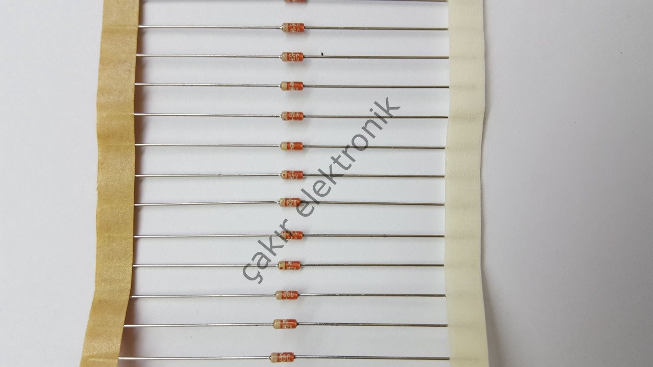 16V ZENER BZX55C16 -  16V 500mW  DO-35 Zener Diodes RoHS