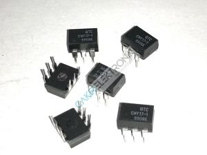 CNY17-1 , CNY17-1 DIP QTC , Optoisolator Transistor with Base Output 5000Vrms 1 Channel 6-DIP