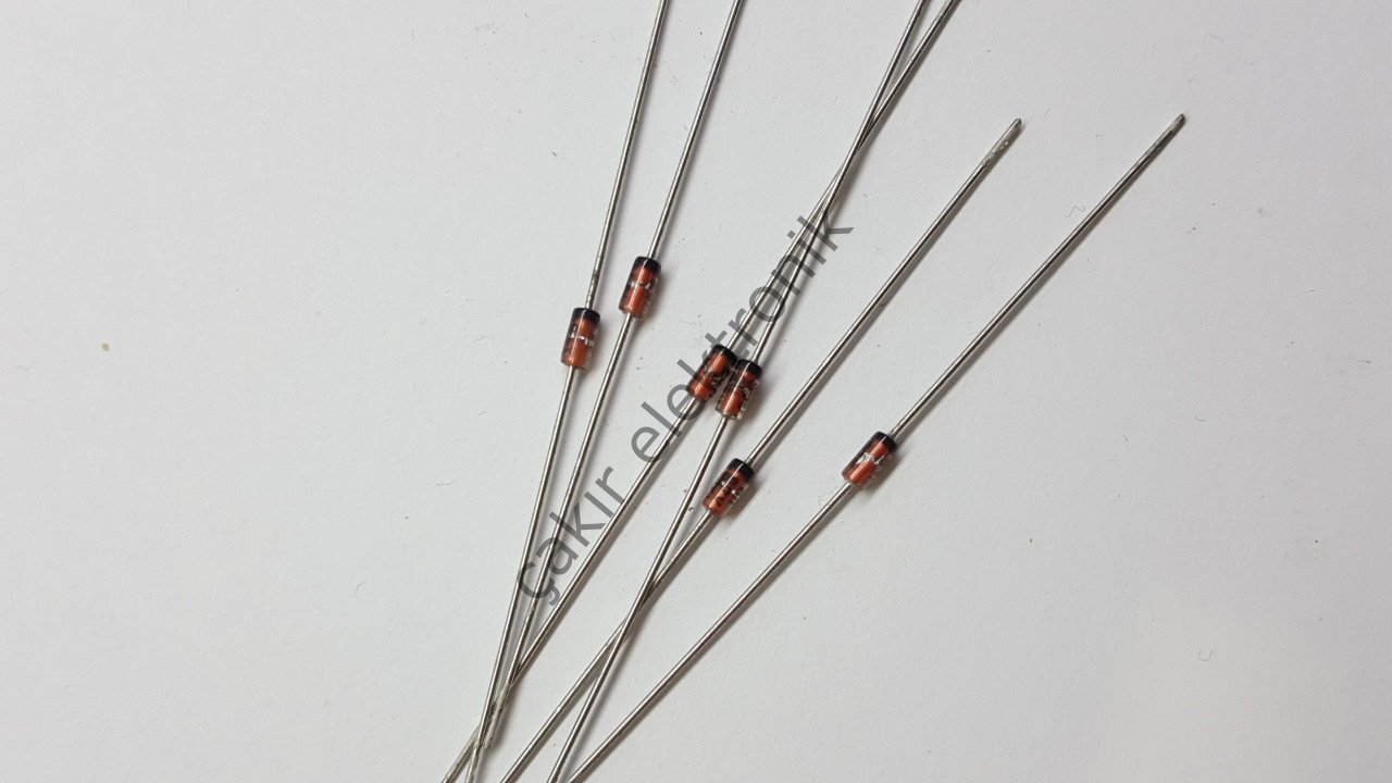 24V ZENER BZX55C24 -  24V 500mW  DO-35 Zener Diodes RoHS 10 ADETTİR