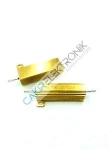 0.27R 50W - 0,27 OHM 50W - ALUMİNYUM  50W DİRENÇ RX24-50W