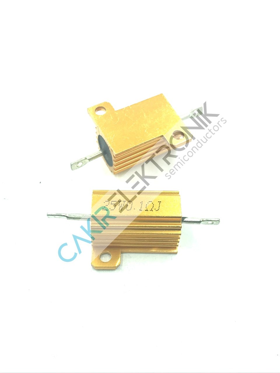 0,10R 25W DİRENÇ - 0.10R 25W DİRENÇ - 0.10 OHM 25W - 0.1R 25W  ALUMİNYUM 25W DİRENÇ -RX24-25W.