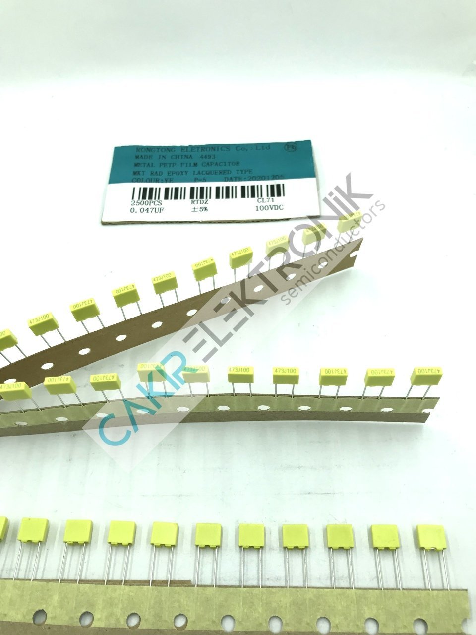 473J100 47NF 100V  0.047uf 100v polyester film kondansatör 10 ADETTİR