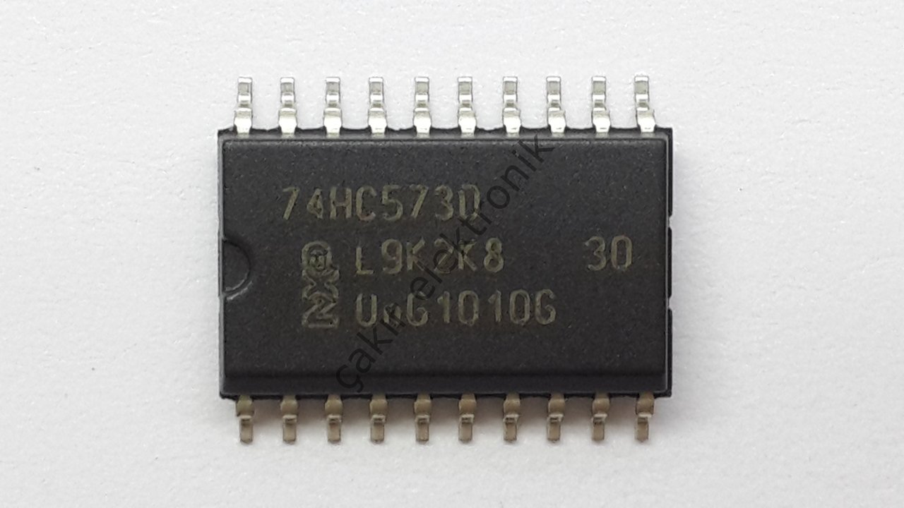 74HC573D -  74HC573SMD - 74HC573 Octal D-type transparent latch; 3-state