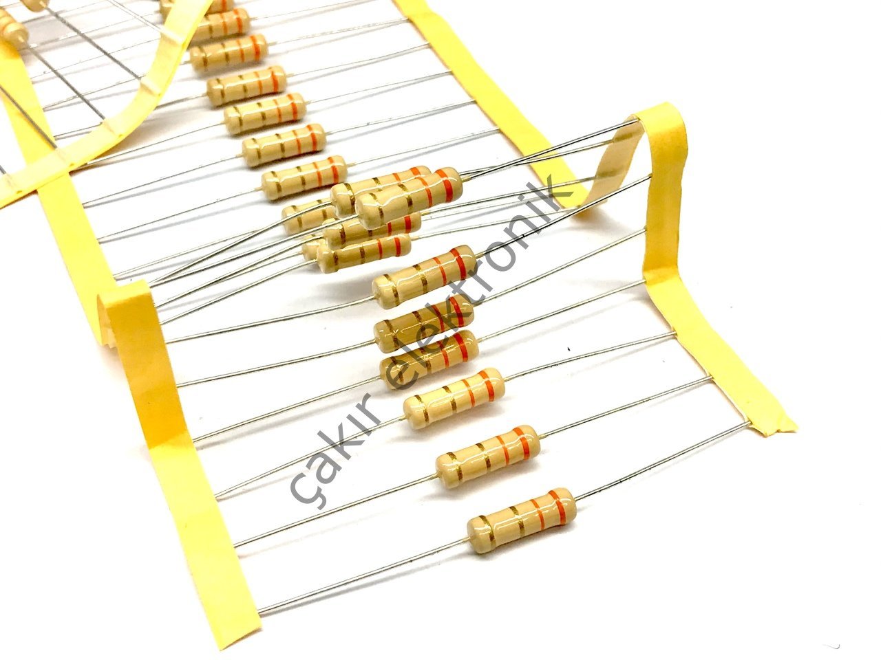 3,3R 3.3R 3R3  3,3 OHM 2WATT DİRENÇ %5