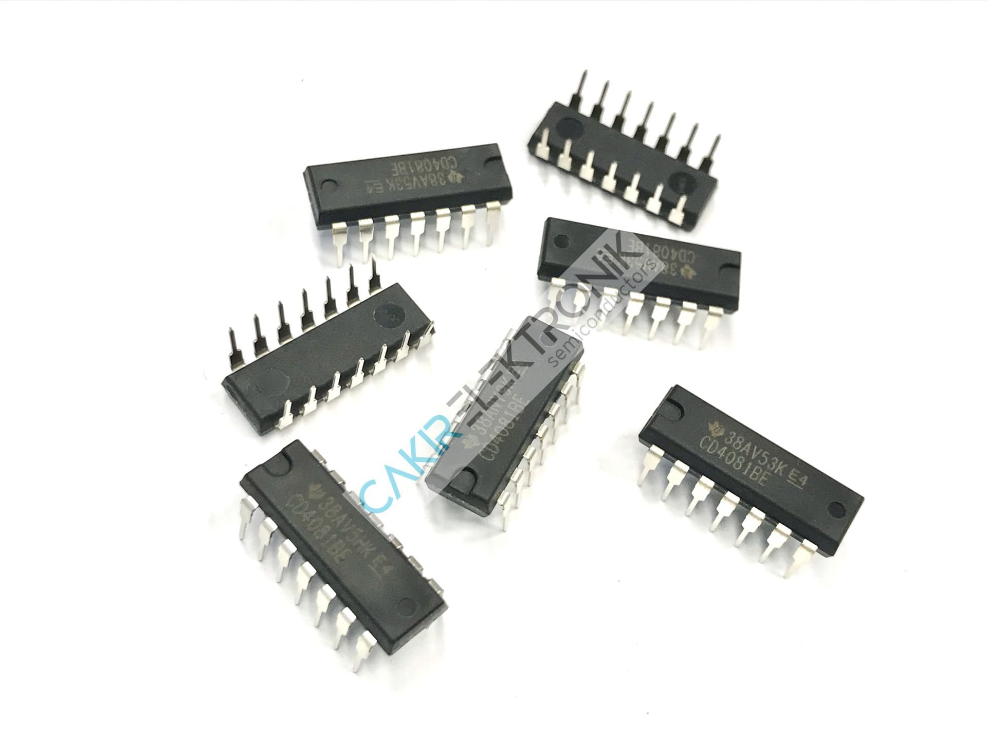 CD4081BE , 4081 , CMOS DUAL 4-INPUT AND GATE