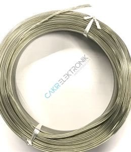 2X0.22mm² NV-Y (1 METRE) ŞEFFAF RENK KALAY KAPLI KORDON KABLO 2X0,22MM NVY KORDON KABLO  KABLO , 2x0.22mm kordon kablo