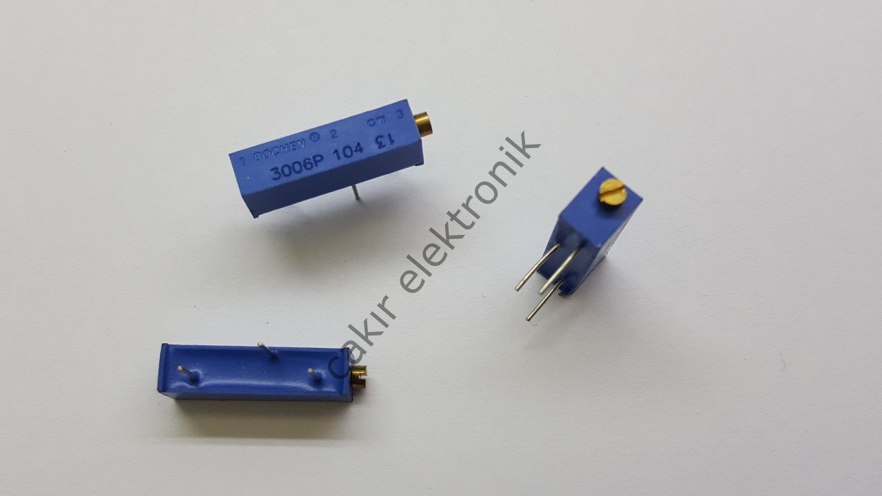 100KR - 100K OHM  104 3006P -  Trimpot® Trimming Potentiometers