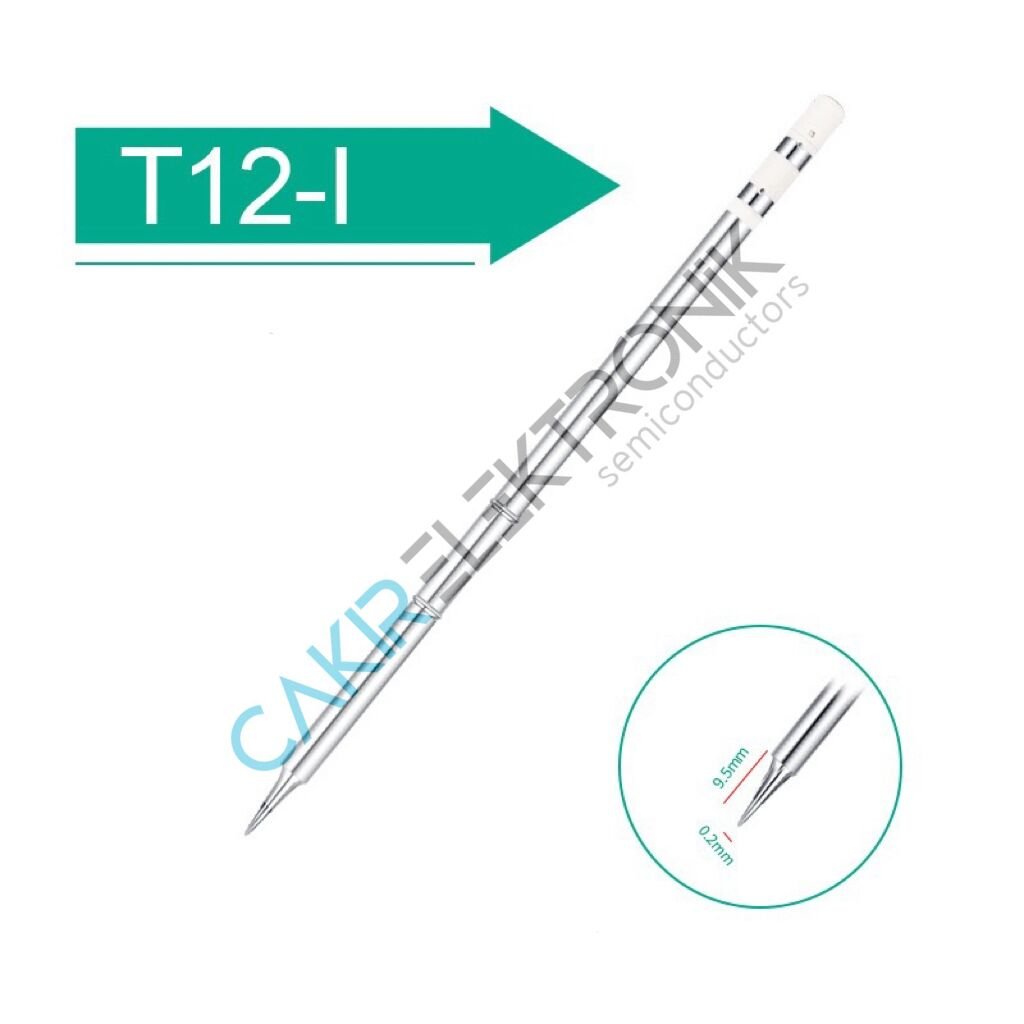 HANDSKIT T12-I HAVYA UCU  , T12 SERİSİ HAVYA UCU , HANDS KIT T12 SERIES SOLDERING IRON TIP , HANDS KIT HAVYA UCU