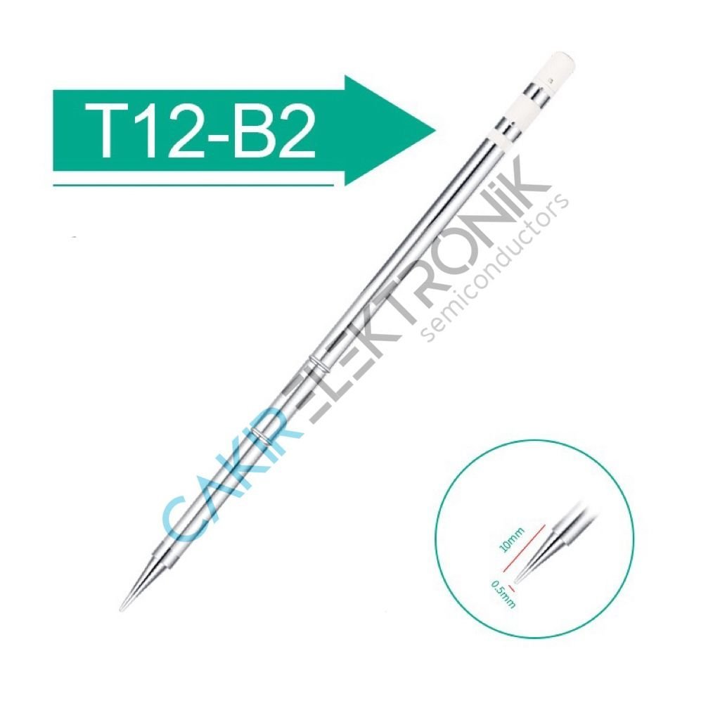 HAKKO T12-B2 HAVYA UCU  , HAKKO T12 SERİSİ HAVYA UCU , HAKKO T12 SERIES SOLDERING IRON TIP , HAKKO HAVYA UCU