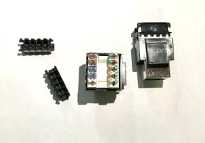 CAT5e RJ45 KEYSTONE JACK DİŞİ KONNEKTÖR